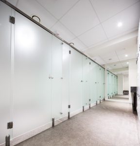 Glass Changing Cubicles