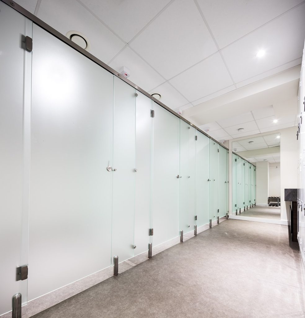 Glass Changing Cubicles